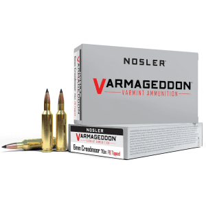 Nosler Varmageddon 6mm Creedmoor Ammo 70 Grain Nosler Varmageddon Polymer Tip Box of 20