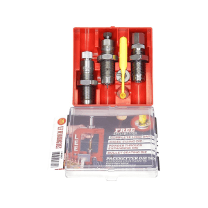 Lee Steel 50 Action Express Sizing, Powder Through Expanding, Bullet Seating 3 Die Set