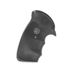 Pachmayr Gripper Grips with Finger Grooves for Ruger Security Six Rubber Black