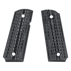 Pachmayr G10 Tactical Grips for 1911 Government, Commander Checkered G10 Gray