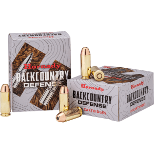 Hornady Backcountry Defense 9mm Luger +P Ammo 138 Grain DGH Protected Jacketed Hollow Point Box of 25