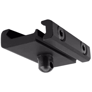 GrovTec Picatinny Rail Mounted Bipod Adapter Aluminum Black