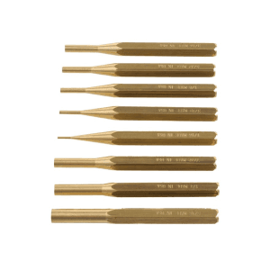Grace USA 8 Piece Brass Punch Set