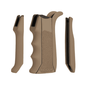 Hogue Modular Overmolded AR-15 Pistol Grip Rubber Flat Dark Earth