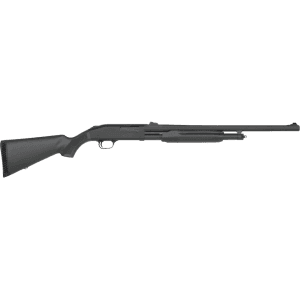 Mossberg 500 Slugster Pump 12 Gauge Shotgun 24" Black Barrel Black Field Stock