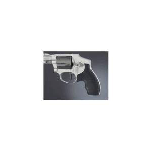 Hogue Bantam Grips for with Top Finger Groove S&W J-Frame Round Butt Rubber Black