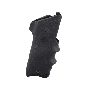 Hogue Wraparound Rubber Grips with Finger Grooves for Ruger Mark II with Right Hand Thumbrest Black