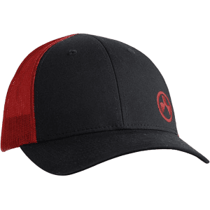 Magpul Mens Icon Trucker Hat Black/Red