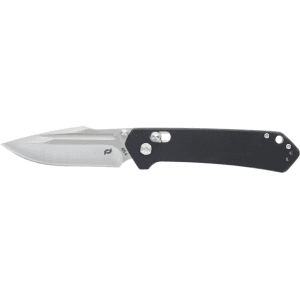 Schrade Divergent Pocket Knife 3.06" Modified Drop Point AUS-8 Satin Blade G-10 Handle Black