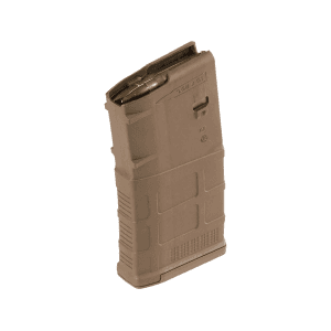 Magpul PMAG LR/SR Gen M3 Magazine for LR-308, SR-25, Ruger Precision Rifle 308 Winchester 20-Round Polymer Medium Coyote Tan
