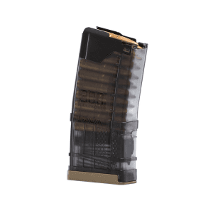 Lancer Systems L5 AWM Advanced Warfighter AR-15 Magazine 300 AAC Blackout 20-Round Polymer Translucent Smoke
