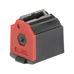Ruger 10/22, American Rimfire, Precision Rimfire Magazine 22 Long Rifle 1-Round Polymer Black