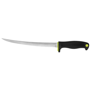 Kershaw Clearwater Fillet Knife 9" 420J2 Stainless Steel Blade Polymer Handle Black with Neon Highlights