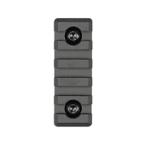 Midwest Industries M-LOK Picatinny Rail Section 5-Slot Aluminum Black