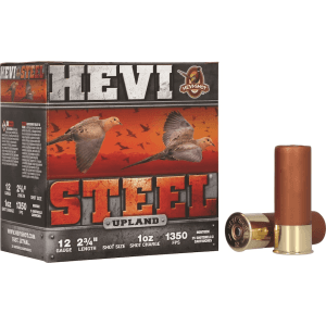 Hevi-Shot Hevi-Steel Upland 12 Gauge Ammo 2-3/4" #6 Steel Shot 1 oz Box of 25