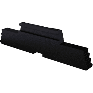 Rival Arms Extended Slide Lock for All Glock Models (except 36, 42, 43) Gen 3, 4 Stainless Steel Nitride