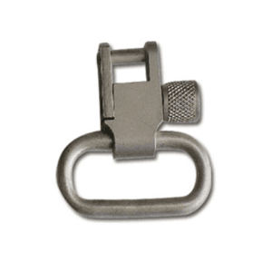 GrovTec Locking Sling Swivels 1" Satin Nickel Plated (1 Pair)
