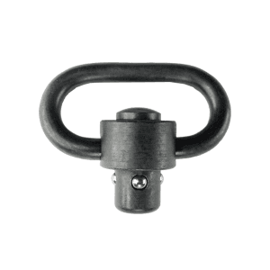 GrovTec Heavy Duty Push Button QD Sling Swivel 1.25" Steel Manganese Phosphate Black