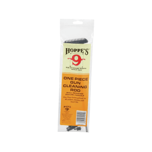 Hoppe's 1-Piece Universal Rifle and Shotgun Cleaning Rod All Calibers and Gauges 34" Stainless Steel 8-32 Thread