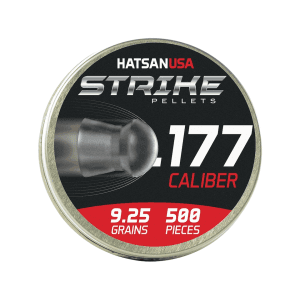 Hatsan Strike Round Nose Air Gun Pellets 177 Caliber 9.25 Grains 500PK