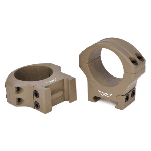 Warne Scope Mounts HyperLite Scope Rings - 1 Inch - Medium - Flat Dark Earth