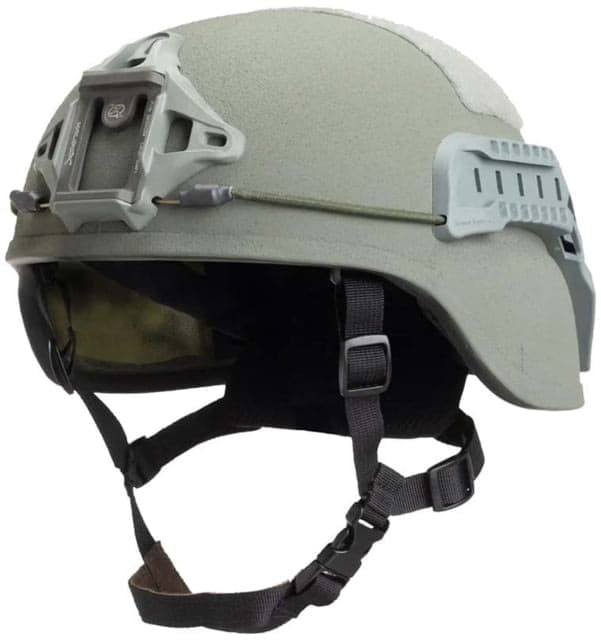ArmorSource AS-600 Rifle Resistance High Protection Fully Loaded Assault Helmet Regular Cut SmallFoliage Green
