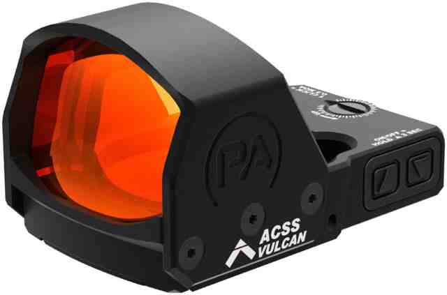 Primary Arms GLx Mini Reflex Sight, ACSS Vulcan Dot, Black, 810038