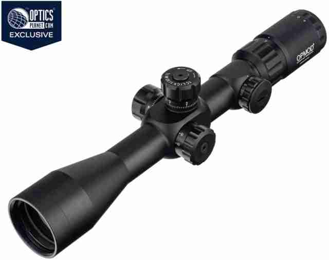 Primary Arms OPMOD Exclusive 5.56 NATO Rifle Scope, 4-14x44mm, 30mm Tube, First Focal Plane, ACSS HUD DMR Reticle, Black, PA4-14XFFP-ACSS-HUD-DMR-5.56-OPMOD