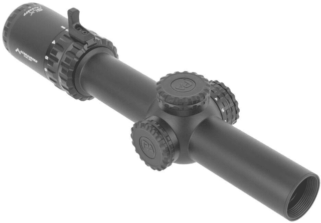 Primary Arms SLx 1-6x24mm Rifle Scope, Second Focal Plane, ACSS Aurora 5.56-Yard, Black, 610180