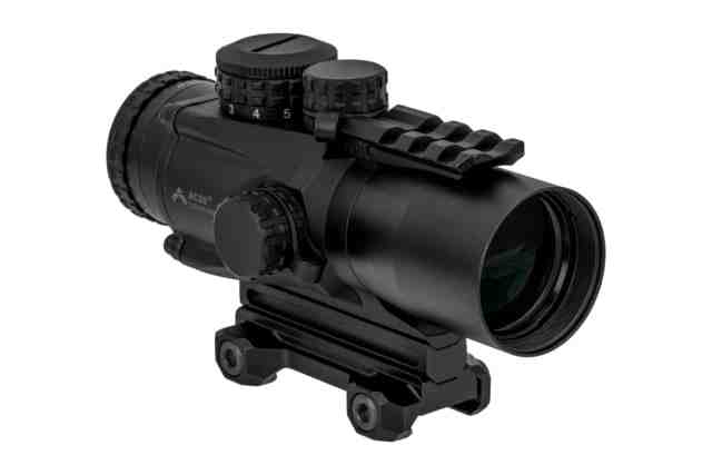 Primary Arms SLx Series Prism Red Dot Sight, 3x, ACSS CQB 300BO/7.62x39 Illuminated Reticle, Black, 710024