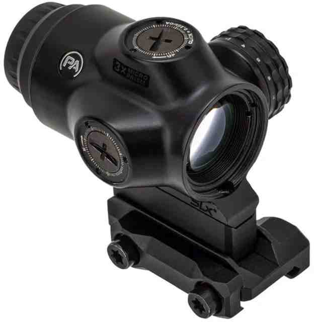 Primary Arms SLx 3X Micro Prism, Red Illuminated ACSS Griffin X MIL, Black, 710059
