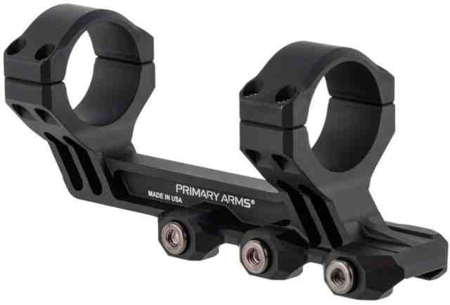 Primary Arms The PLx Cantilever Mount, 30mm, 1.5in, 20 MOA Cant, Black, 910085