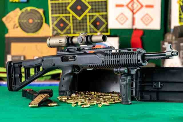 TRYBE Optics 1-8x24mm Rifle Scope, Primary Arms GLx 30mm 0 MOA Cant Cantilever Scope Mount