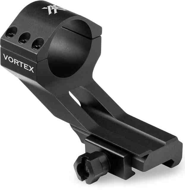Vortex Cantilever 30mm Ring, Absolute Co-Witness, 1in Offset for StrikeFire, Medium, Black, CM-305