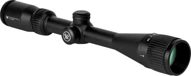 Vortex Crossfire II AO 4-12x40mm Rifle Scope, 1in Tube, Second Focal Plane, Black, Hard Anodized, Non-Illuminated Dead-Hold BDC Reticle, MOA Adjustment, CF2-31019
