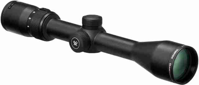 Vortex Diamondback 4-12x40mm Rifle Scope, 1 in Tube, Second Focal Plane, Black, Hard Anodized, Non-Illuminated Dead-Hold BDC Reticle, MOA Adjustment, DBK-04-BDC