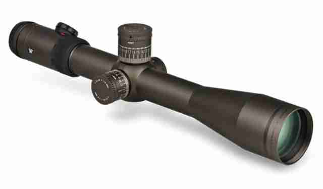 Vortex Razor HD 5-20x50mm Rifle Scope, 35mm Tube, First Focal Plane, Stealth Shadow, Hard Anodized, Red EBR-2B MOA Reticle, MOA Adjustment, RZR-52005