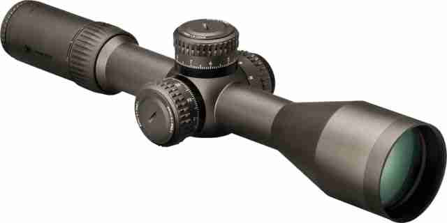 Vortex Razor HD Gen II 4.5-27x56mm Rifle Scope, 34mm Tube, First Focal Plane, Stealth Shadow, Hard Anodized, Red EBR-7C MOA Reticle, MOA Adjustment, RZR-42707