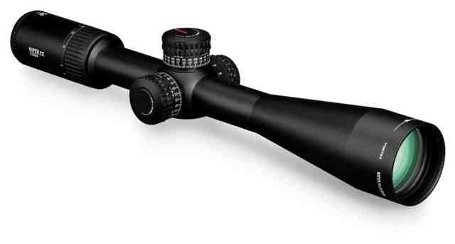 Vortex Viper PST Gen II 5-25x50mm Rifle Scope, 30mm Tube, First Focal Plane, Black, Hard Anodized, Red EBR-7C MRAD Reticle, Mil Rad Adjustment, PST-5259