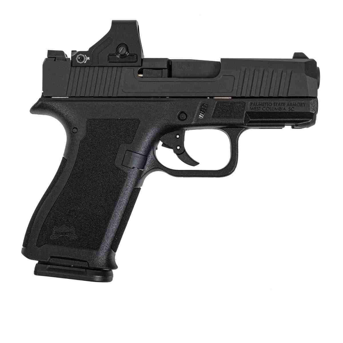 PSA Dagger Micro 9mm Pistol - Shield Cut, Non Threaded Barrel, Black W/Raven Optic 3MOA - $399.99 Today Only