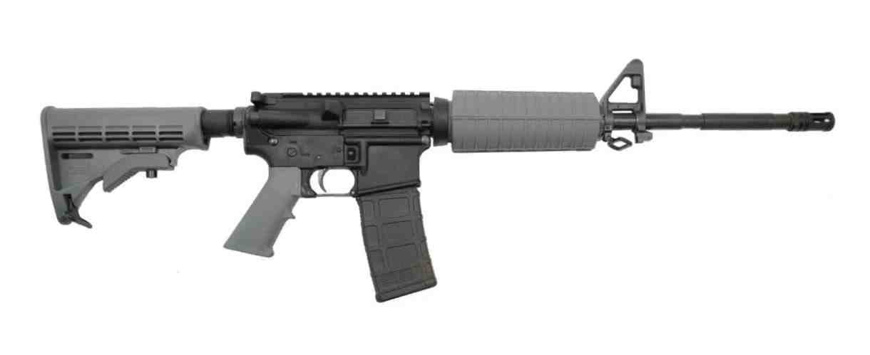 PSA PA-15 16"Nitride M4 Carbine 5.56 NATO Classic AR-15 Rifle, Gray