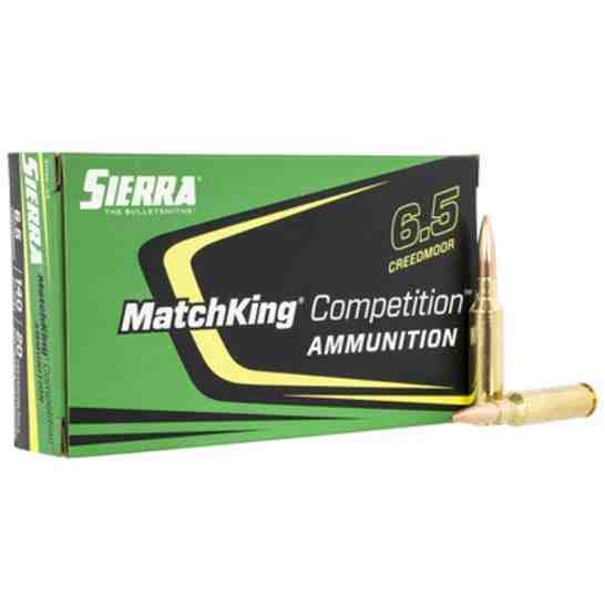 Sierra MatchKing 6.5 Creedmoor 140 gr Ammo SMBTHP - 20rds