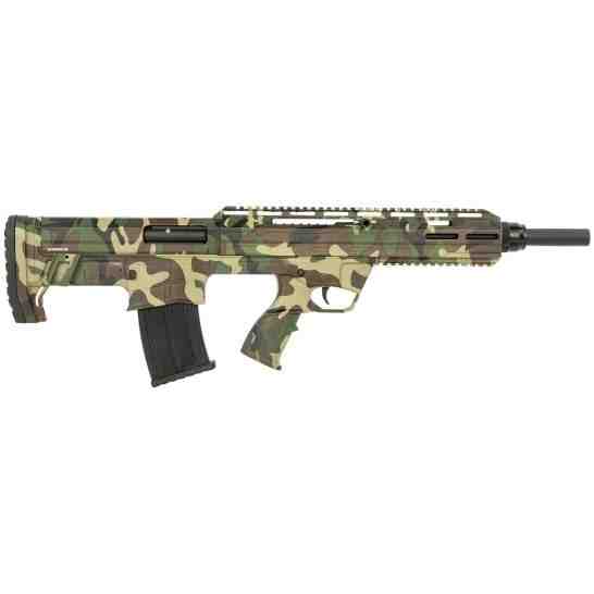 Tokarev TBP 12 Gauge 18.5" 5rd Bullpup Shotgun, Woodland Camo