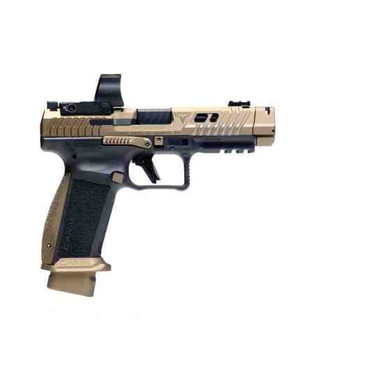 Canik TTI Combat 9mm 4.6" 18rd Pistol w/MeCanik MO3