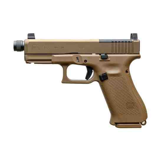 Glock 19x MOS 9mm 4.52" 19rd Pistol, Coyote