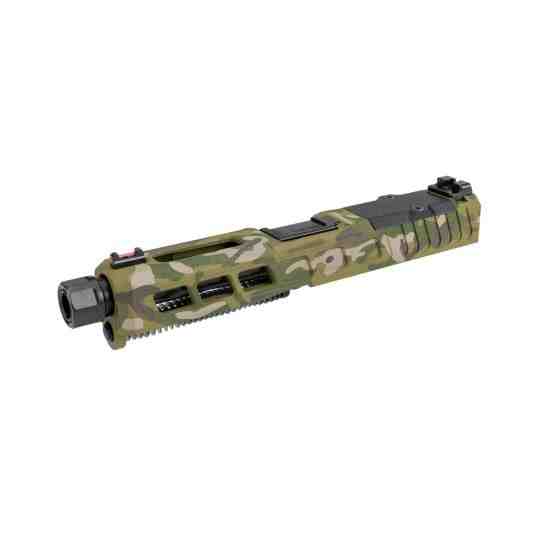 Zaffiri Precision ZPS.3 G19 GEN3 Complete Upper Threaded Barrel, Multicam