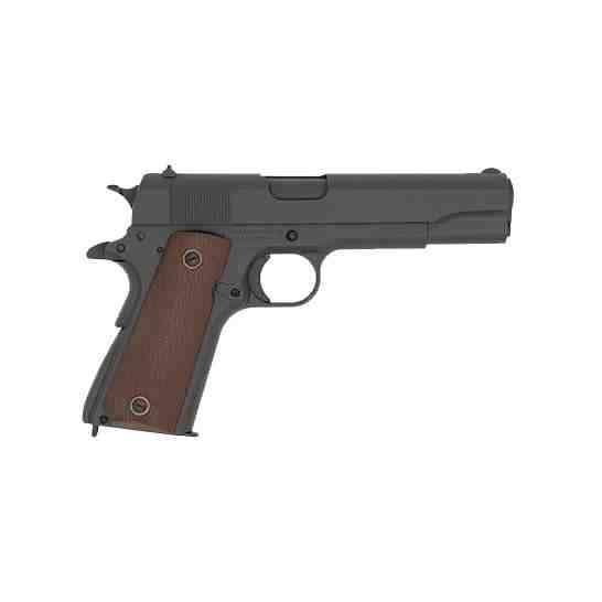 Tisas 1911A1 US Army .45 ACP 5" 7rd Pistol, Cerakote w/ Checkered Plastic Grips- SDS1911A1US