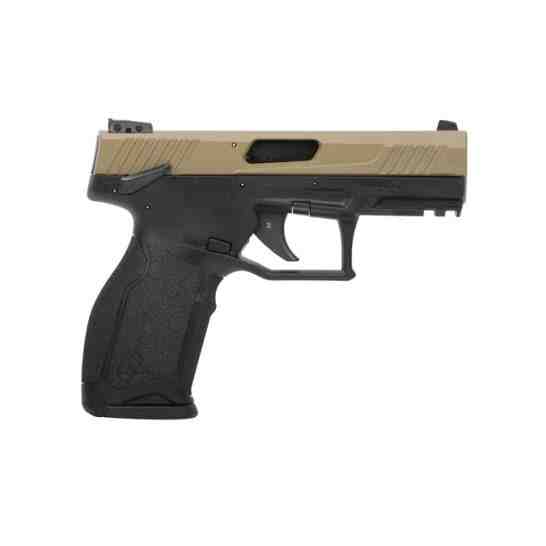 Taurus TX22 .22LR 4" 16rd Pistol, FDE / Black - 1-TX22141-FDE