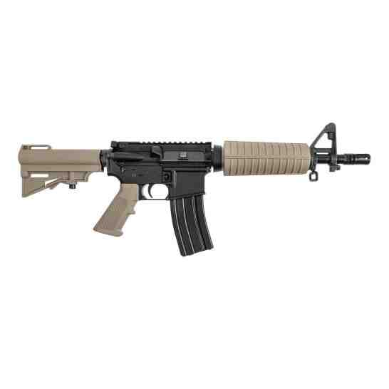 PSA AR-15 10.5" Carbine 5.56 1/7 Nitride Classic Pistol W/HAR-15 Pistol Brace, FDE