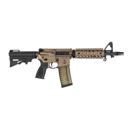PSA Sabre-18 Mod S 10.3" 300BLK 1:5 CHF CL with Quad Rail Pistol w/ HAR-15 Brace, FDE Anodized
